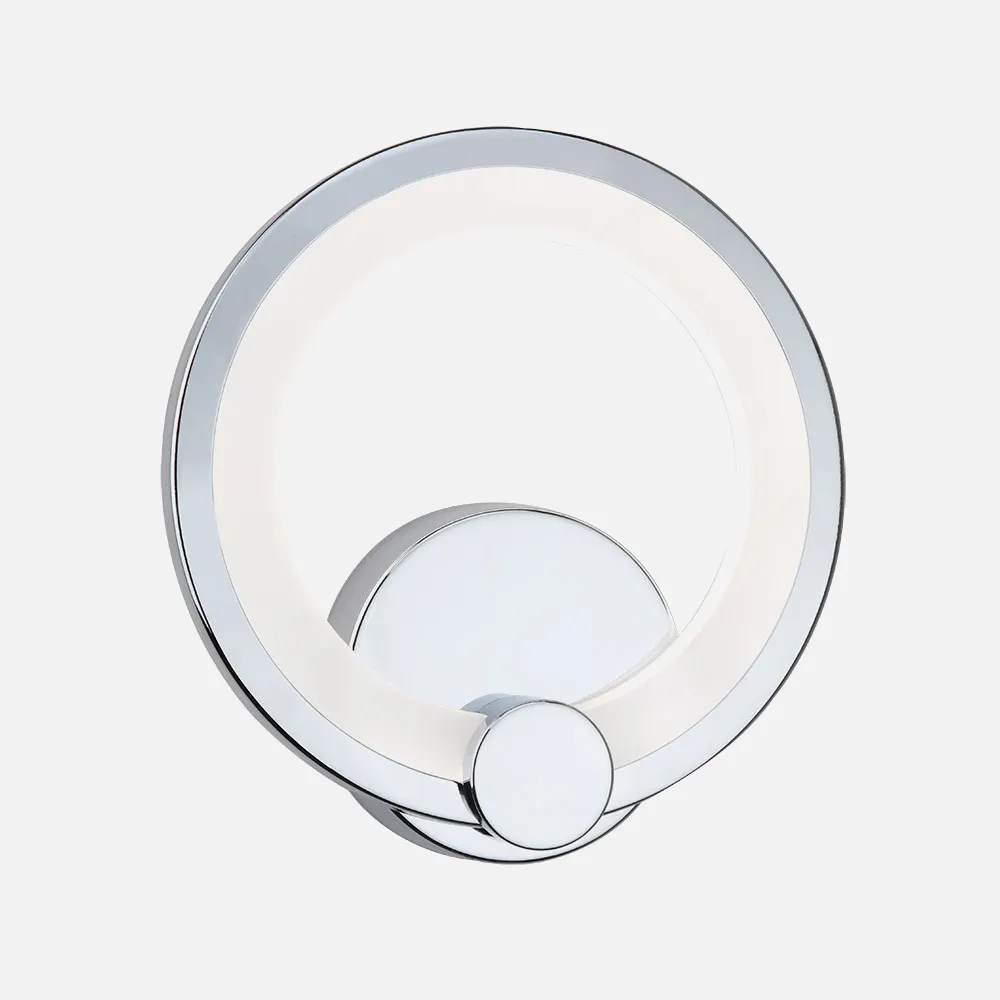 155961020 - Aplique Sydney 10w 4000k Cromo 19,5x19x5cm  1300lm 