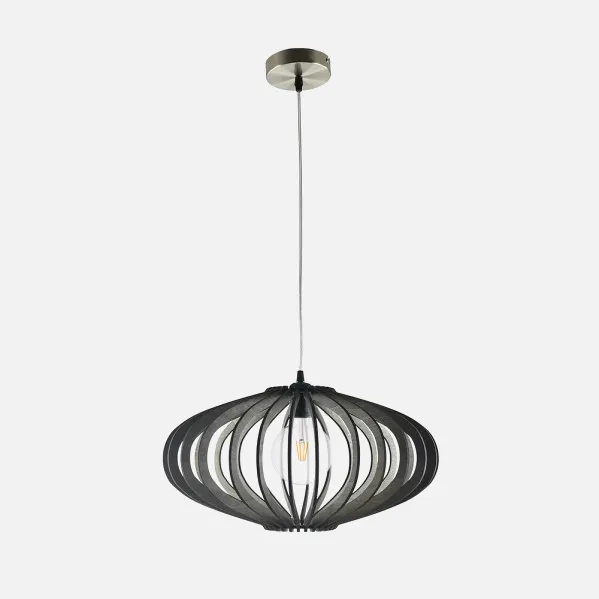 Pendant light Sapelli 1xe27 Wood Coffee Regx45x45 Cm