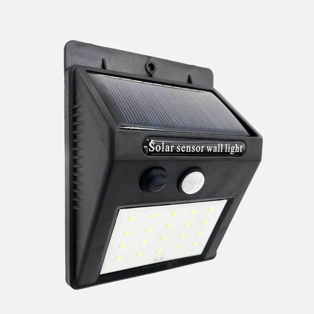 166663009 - Wall light Solar  5000k Kira Black 200 Lm Ip55 12,2x9,5x4,4 Cm Sensor Twilight Movement
