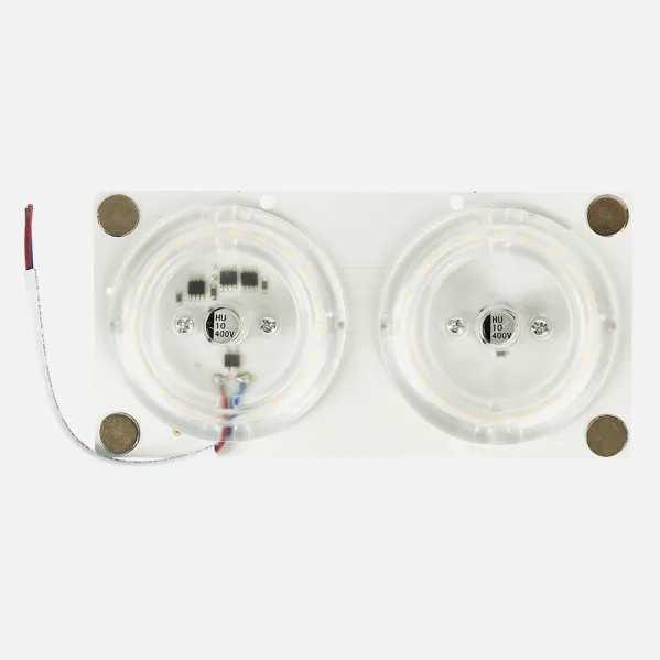 Disco Led 24w 6000k Placa Cuad.blanco  8x16x1 Cm 1872lm Magnetico