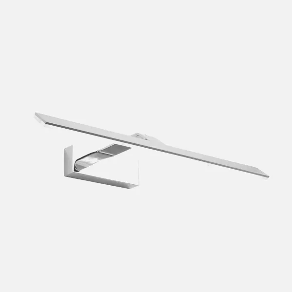 Luz de parede 12w 4000k 750lm Greco Chrome 5,5x52x21cm Ip20