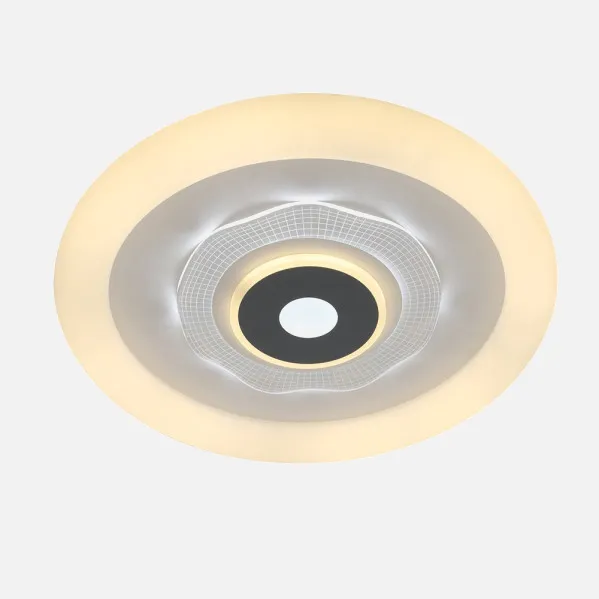 Plafon 78w 3000k, 4000k, 6500k Anthe Blanco/gris 9x50x50cm 10530Lm Regulable, Memoria y C. Remoto