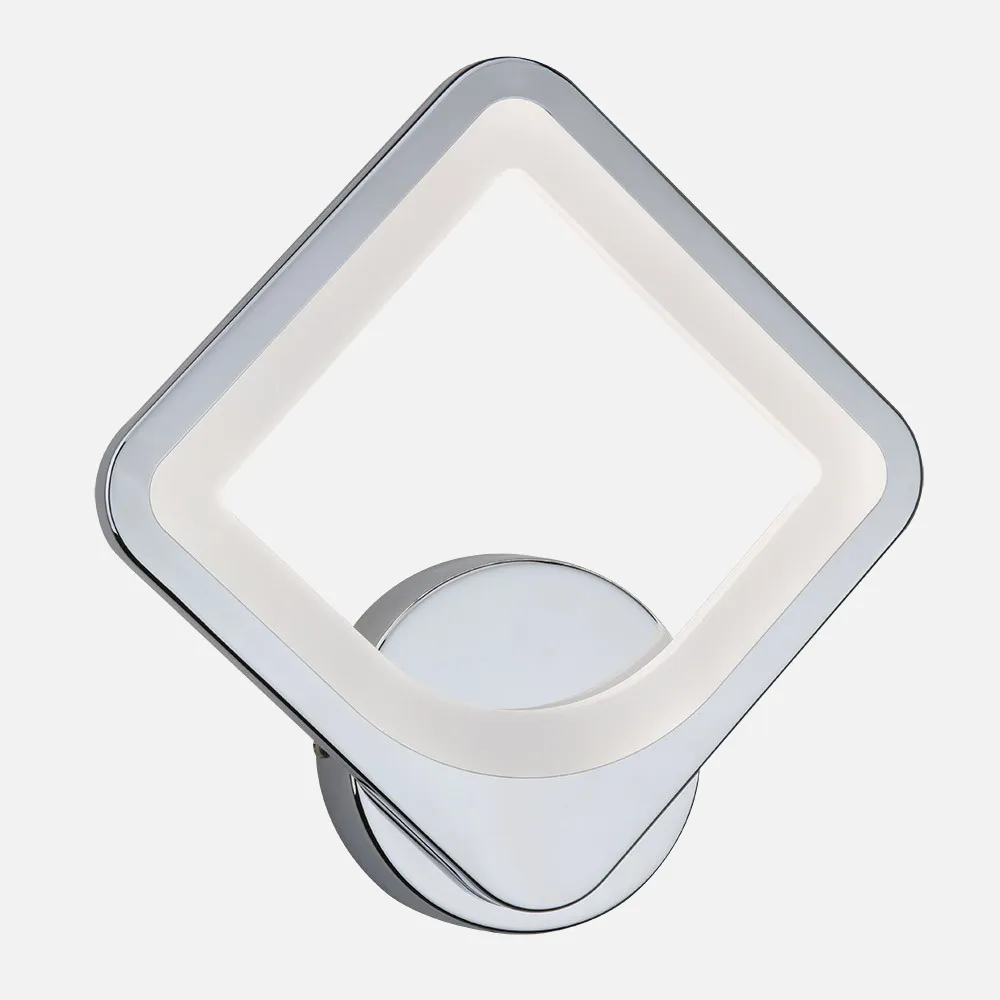 Aplique 8w 4000k Cromo Elara 5x22x23Cm  1300Lm