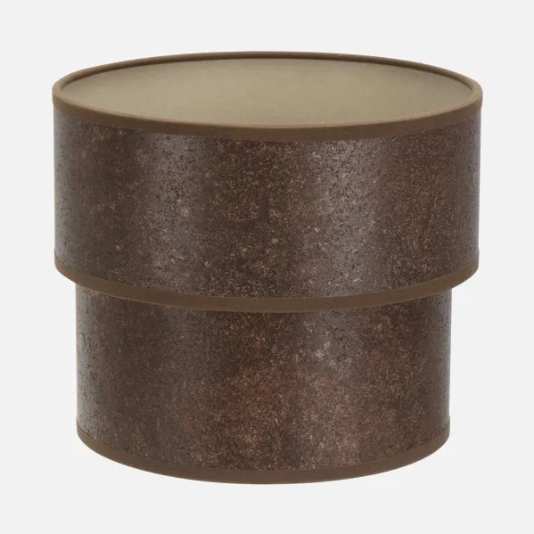 Lampshade Table lamp Double Smile E14 Oxide 18dx16dx16h