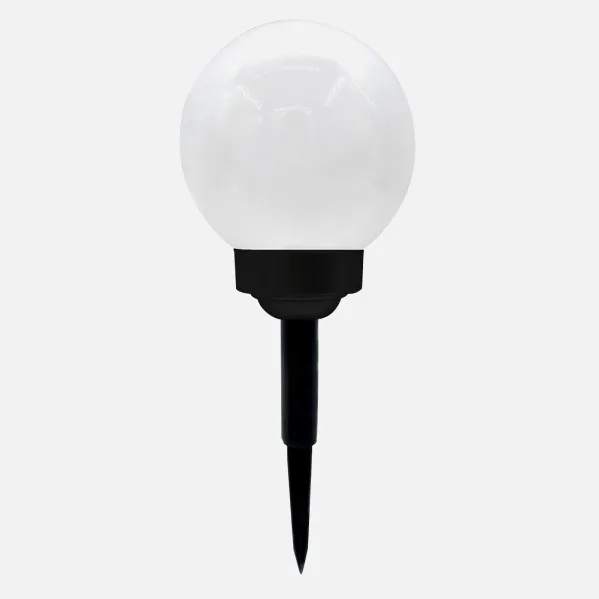 Prick Ext. Solar  5000k 50lm Kira Black C/Twilight sensor  Ip65 32/36x15x15 Cm Uploads 5-6h Use 6h