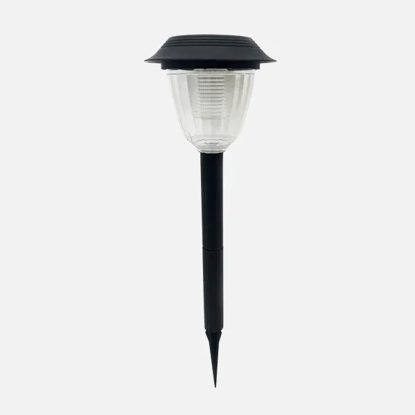 Pincho ext. solar 5000k 50lm  kira negro  ip65 31/43,5x13x13 cm carga5-6h uso 6-8h