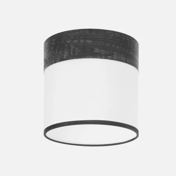Blanco/Madera Negra
