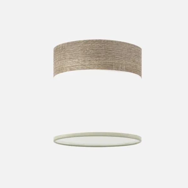 Blanco/Madera Gris