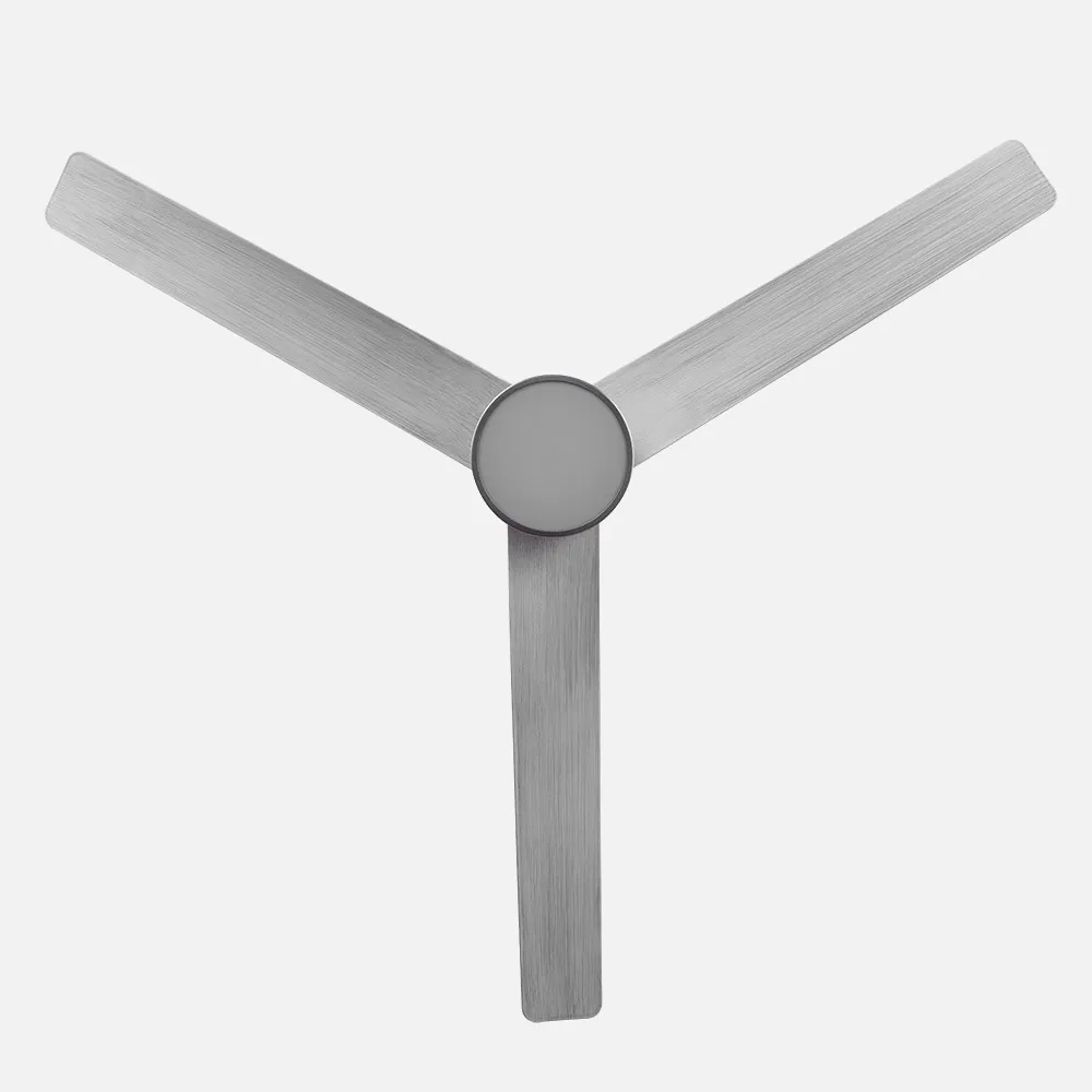 Ventilador Dc Teo 24w 2950lm Niquel 3Asp Gris 32x139d 3000-4000-6000k C/remoto, Memoria Y Temporizador