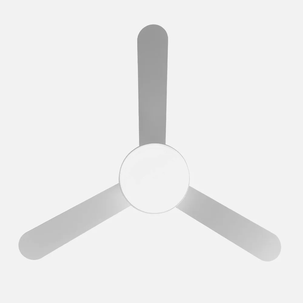 Ventilador Dc Umi 24w Blanco 3 Aspas Blanco/haya 132d 2950lm 3000-4000-6000k 2tijas C/remoto, Memoria Y Temporizador