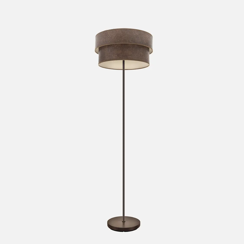 175341017 - Sorriso 1xe27 Castanho/ferrugem Castanho/ferrugem 162x40x40 Cm Suporte de chão duplo 1xe27