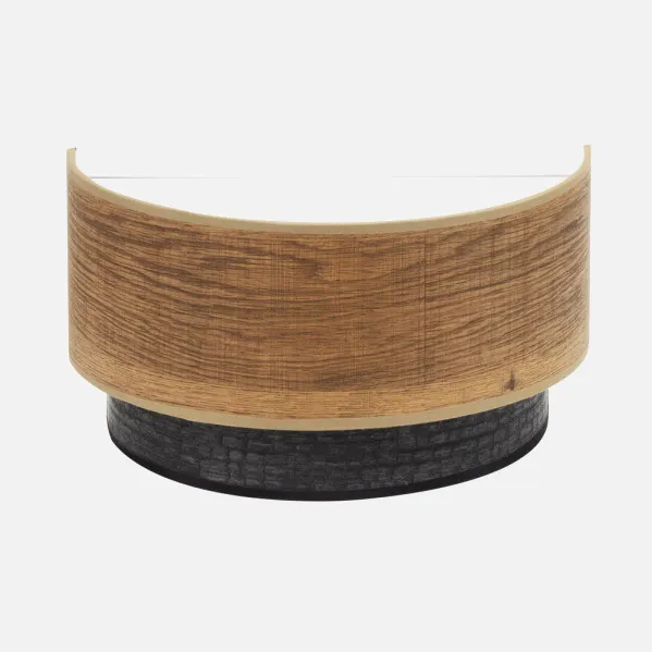 Negro/Madera Oscura