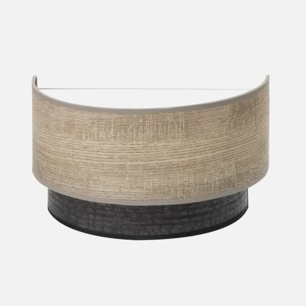 Negro/Madera Gris