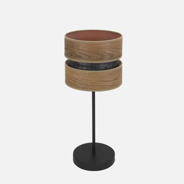 Negro/Madera Oscura