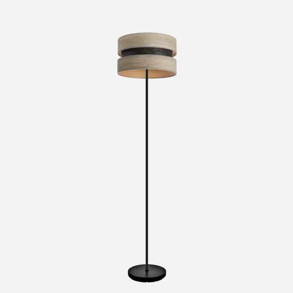 Negro/Madera Gris