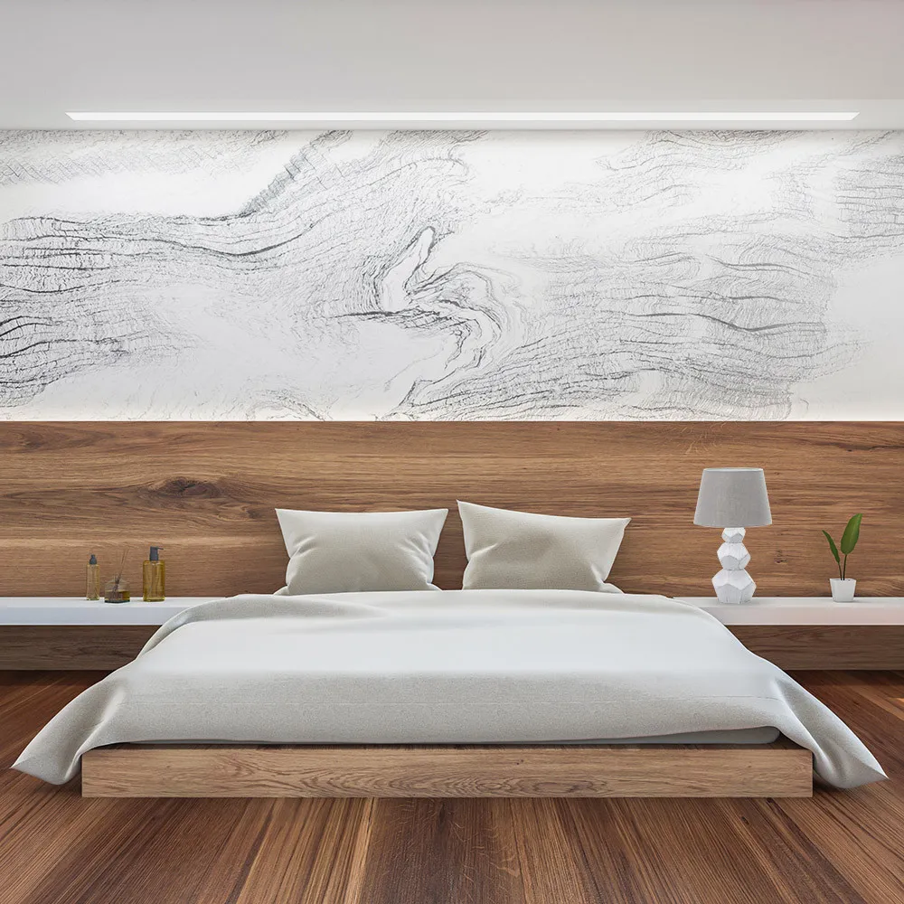 Sobremesa Ceramica Foz 1xe27 Blanco Pantalla Beis 43,5x25x25 Cm