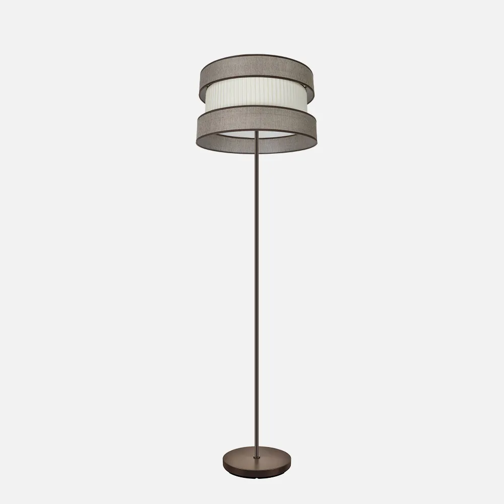 Pie Salon Home 1xe27 Marron/marron-beis 160x40x40 Cm