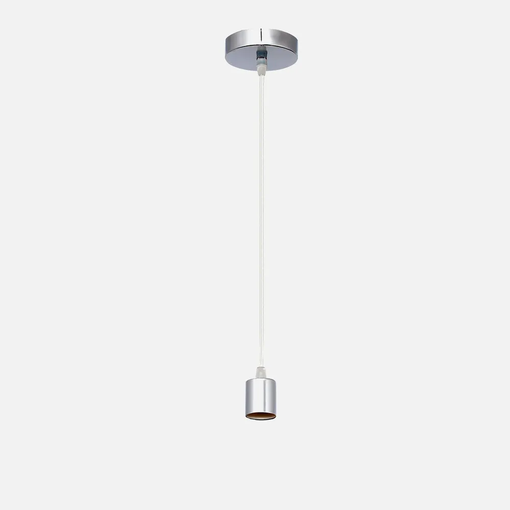 20139CO20 - Arm.colgante Cara 1xe27 Cromo Regx10x10 Cm