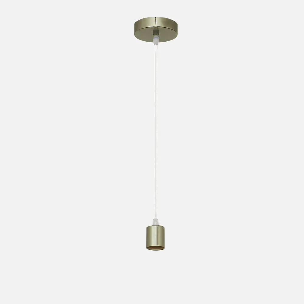 20139CO14 - Arm.colgante Cara 1xe27 Cuero Regx10x10 Cm