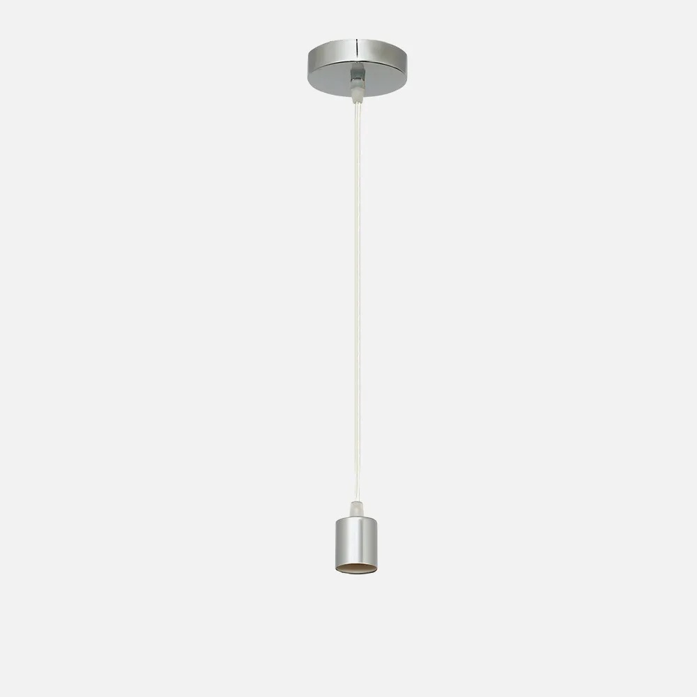 20139CO03 - Arm.colgante Cara 1xe27 Niquel Regx10x10 Cm