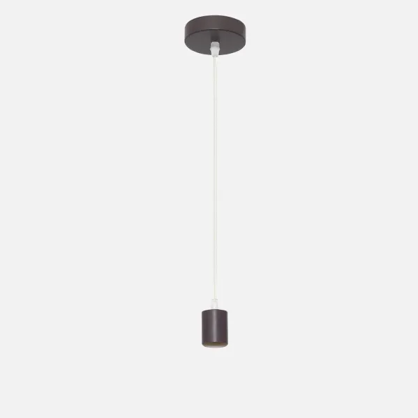 Arm.pendant light Cara 1xe27 Brown Regx10x10 Cm
