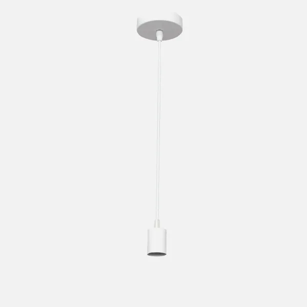 Arm.pendant light Cara 1xe27 White Regx10x10 Cm
