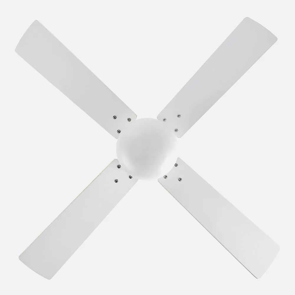 Ventilador Dc Sofia 2xe27 Blanco 4 Aspas Rev.Blanca/haya 40x107d C/remoto Temporizador