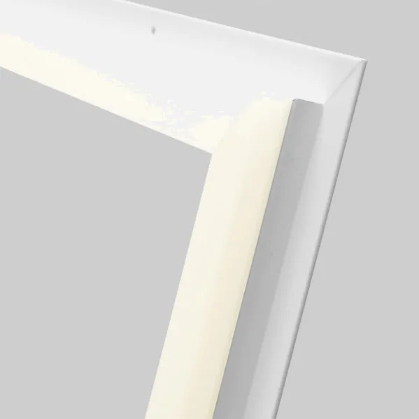 Moldura Painel Led 48w 4000k Lorenzo 1,5x59,5x59,5 Cm Alumínio 4400lm Corte 57,5x57,5 Cm