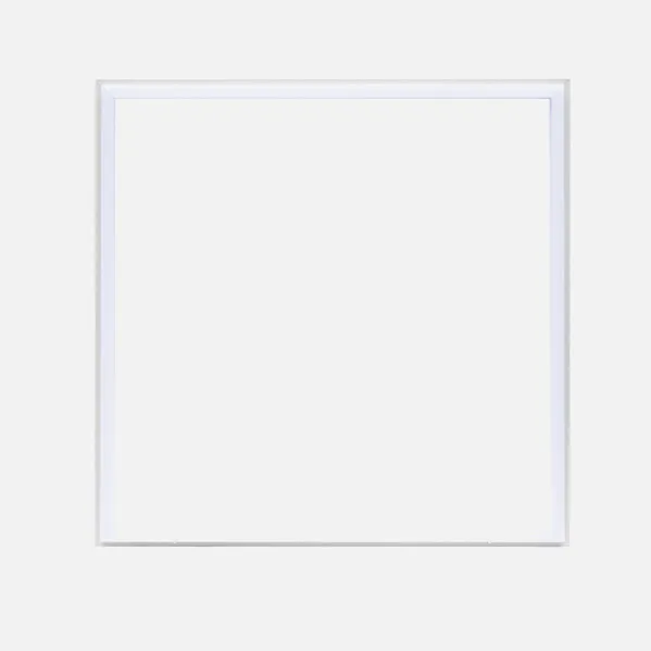 Marco Panel Led 48w 6000k Lorenzo 1,5x59,5x59,5 Cm Aluminio 4400lm Corte 57,5x57,5 Cm