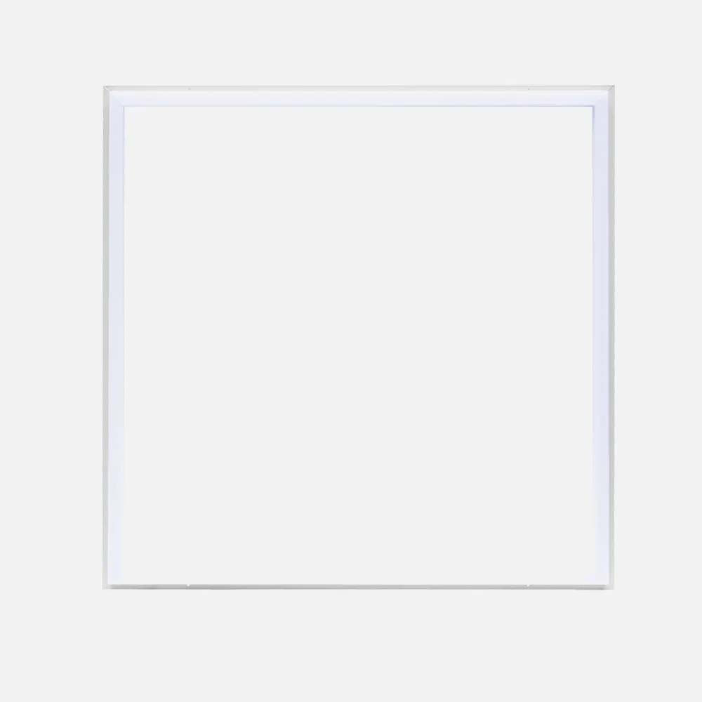 Marco Panel Led 48w 6000k Lorenzo 1,5x59,5x59,5 Cm Aluminio 4400lm Corte 57,5x57,5 Cm