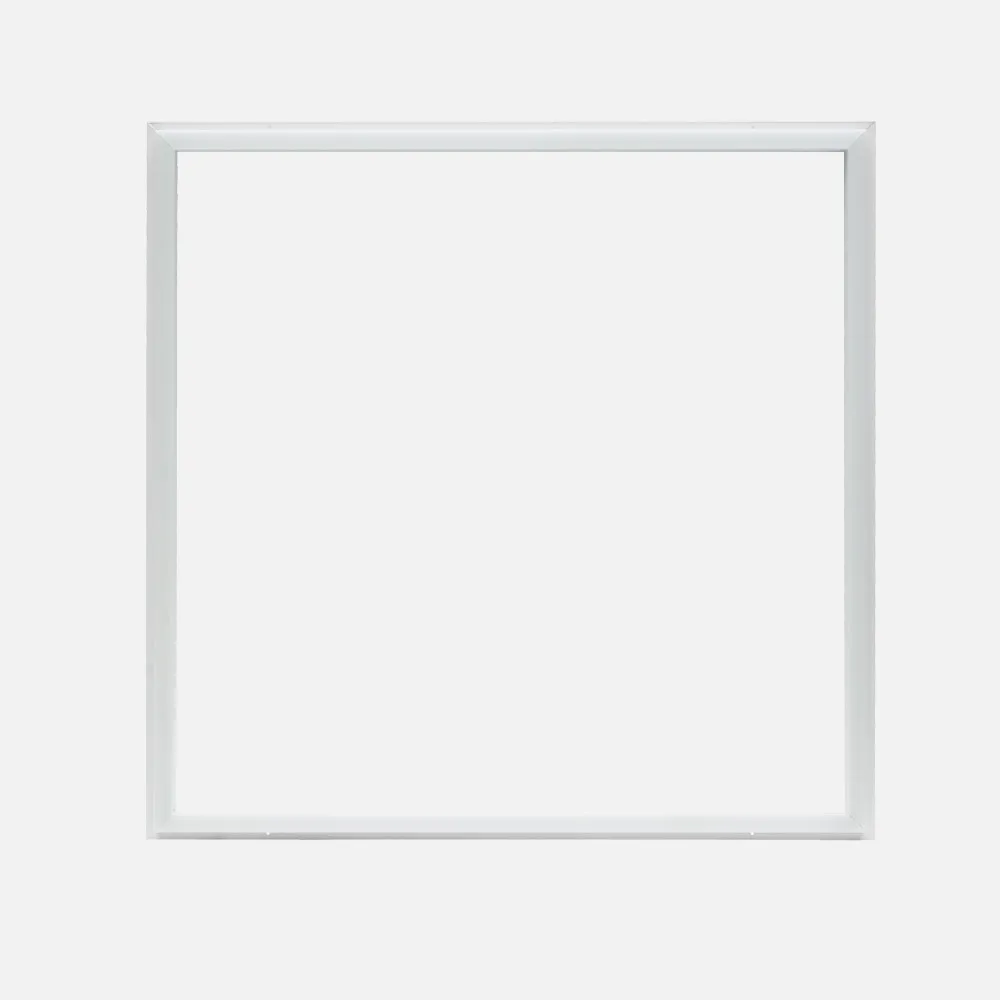 Marco Panel Led 48w 6000k Lorenzo 1,5x59,5x59,5 Cm Aluminio 4400lm Corte 57,5x57,5 Cm