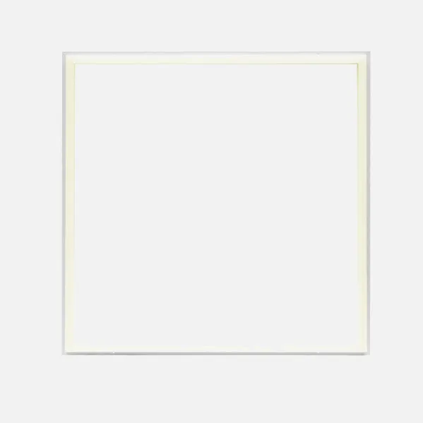 Moldura Painel Led 48w 4000k Lorenzo 1,5x59,5x59,5 Cm Alumínio 4400lm Corte 57,5x57,5 Cm