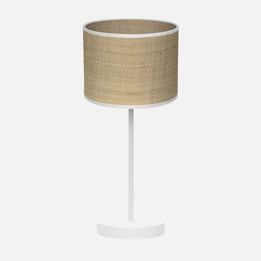 176871086 - Table lamp Jerte 1xe14  White/natural 42x17x17 Cm