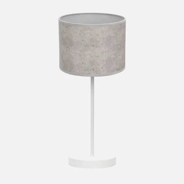 Table lamp Jerte 1xe14  White/grey cement 42x17x17 Cm