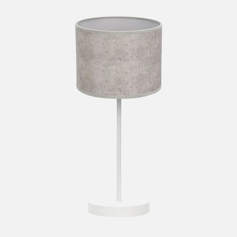 176871028 - Table lamp Jerte 1xe14  White/cement Grey 42x17x17 Cm