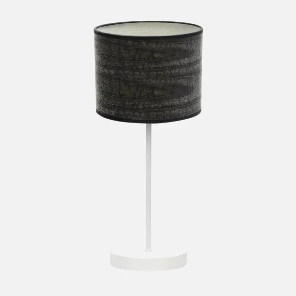 Jerte Table Lamp Black Wood 42x17x17 Cm