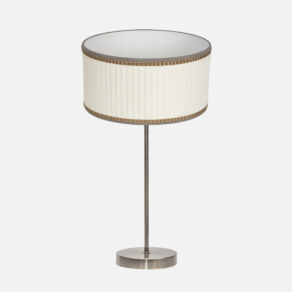 177371115 - Table lamp Height Soprano 1xe27 Leather/beige 60x30x30 Cm