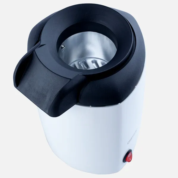 Preparador de pipocas 1200w White C/Indicator Light Preparac. Sem óleo e graxa c/ Medidor de Porção