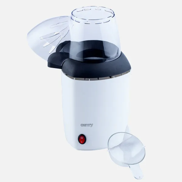 Preparador de pipocas 1200w White C/Indicator Light Preparac. Sem óleo e graxa c/ Medidor de Porção