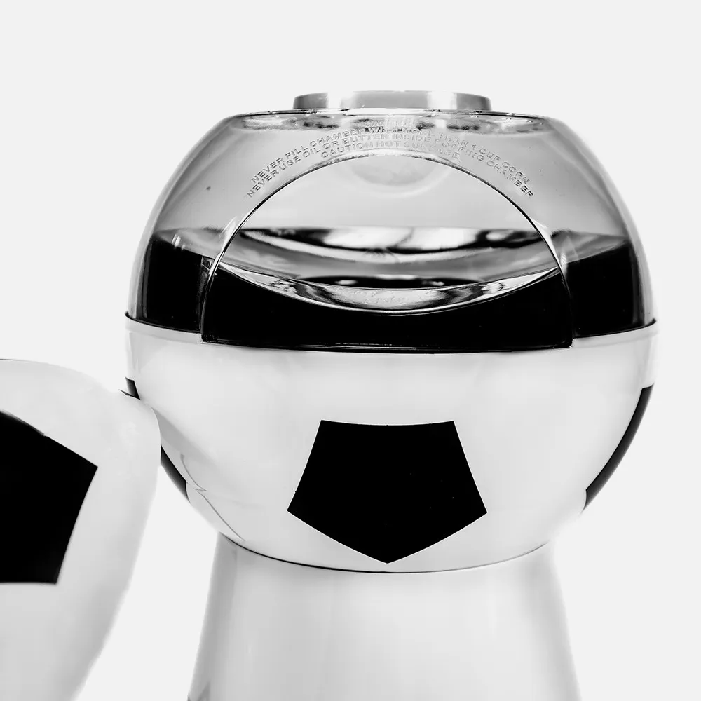 Palomitero 1200w Balon C/luz Indicadora Preparac. Sin Aceite O Grasa Tapa/cuenco