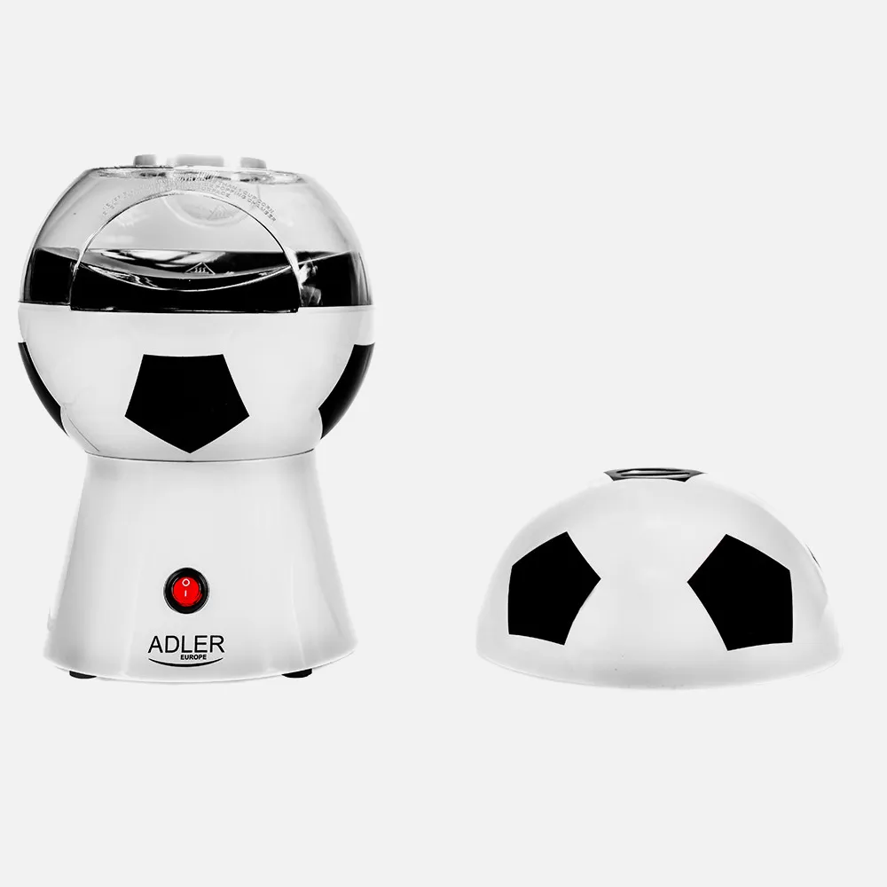 Palomitero 1200w Balon C/luz Indicadora Preparac. Sin Aceite O Grasa Tapa/cuenco