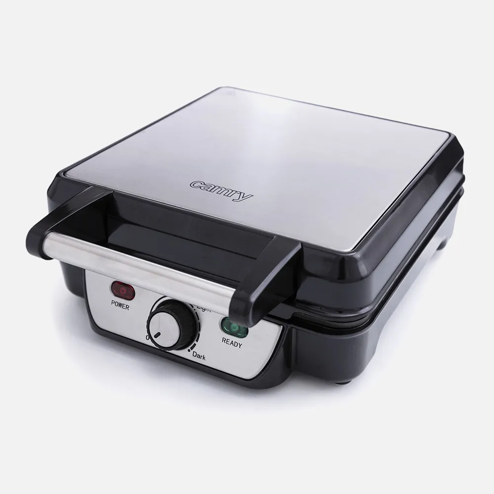 Walfrera 1500w C/termostato Para 4 Gofres Luz On/of Antiadherente Facil Limpieza