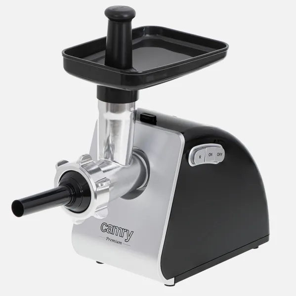 Moedor de carne 1600w 2kg/min 3 lâminas Ac.inoxid 2vel c/acessórios Fácil Desmontagem  Limpeza