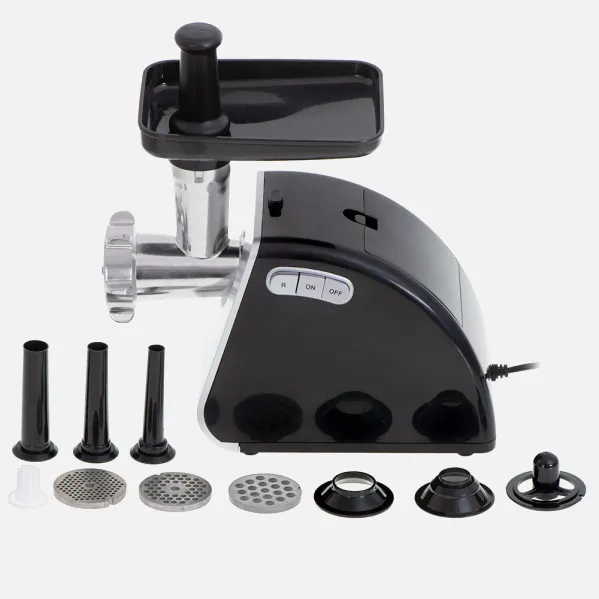 Moedor de carne 1600w 2kg/min 3 lâminas Ac.inoxid 2vel c/acessórios Fácil Desmontagem  Limpeza