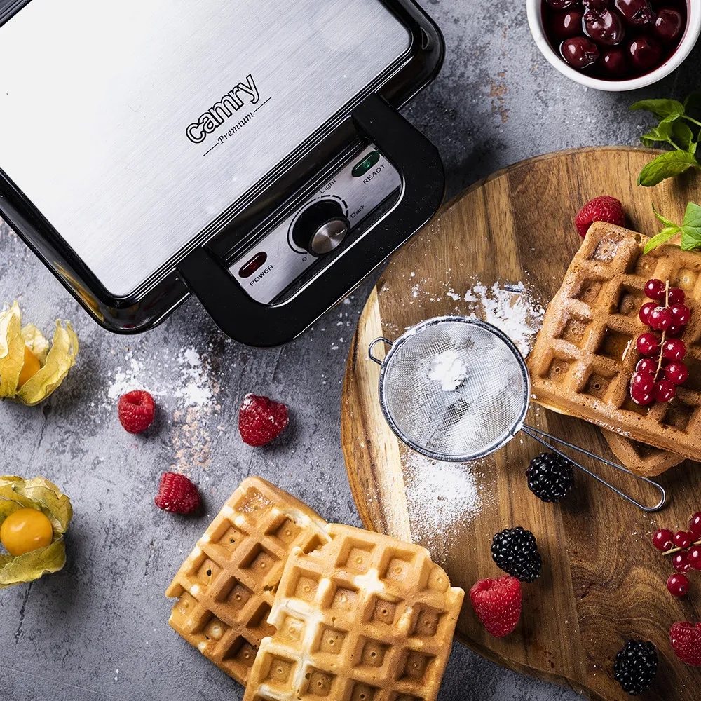 Walfrera 1600w C/termostato Para 2 Gofres