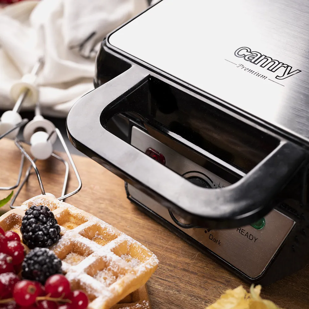 Walfrera 1600w C/termostato Para 2 Gofres
