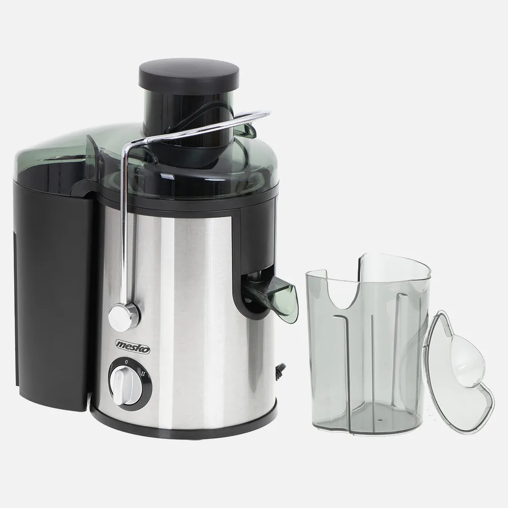 Licuadora 600w Abertura 65mm Colador Ac.inoxidable Dep.de Jugo Y Colector Pulpa Gran Capac.