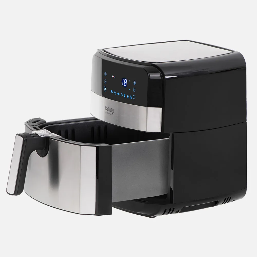 Freidora Sin Aceite 5l 2500w Convercc De Aire 9pro Tactil 33,5x28,5x36,5cm Apagdo Automatic