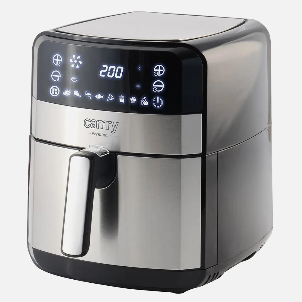 Freidora Sin Aceite 5l 2500w Convercc De Aire 9pro Tactil 33,5x28,5x36,5cm Apagdo Automatic