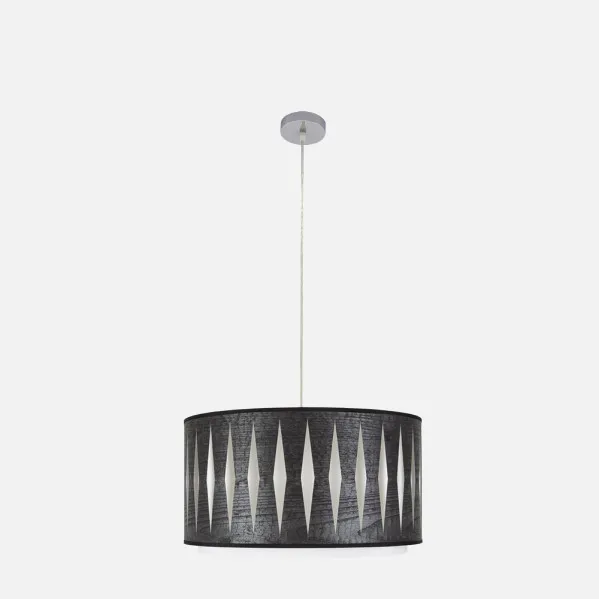 Cromo/Madera Negra